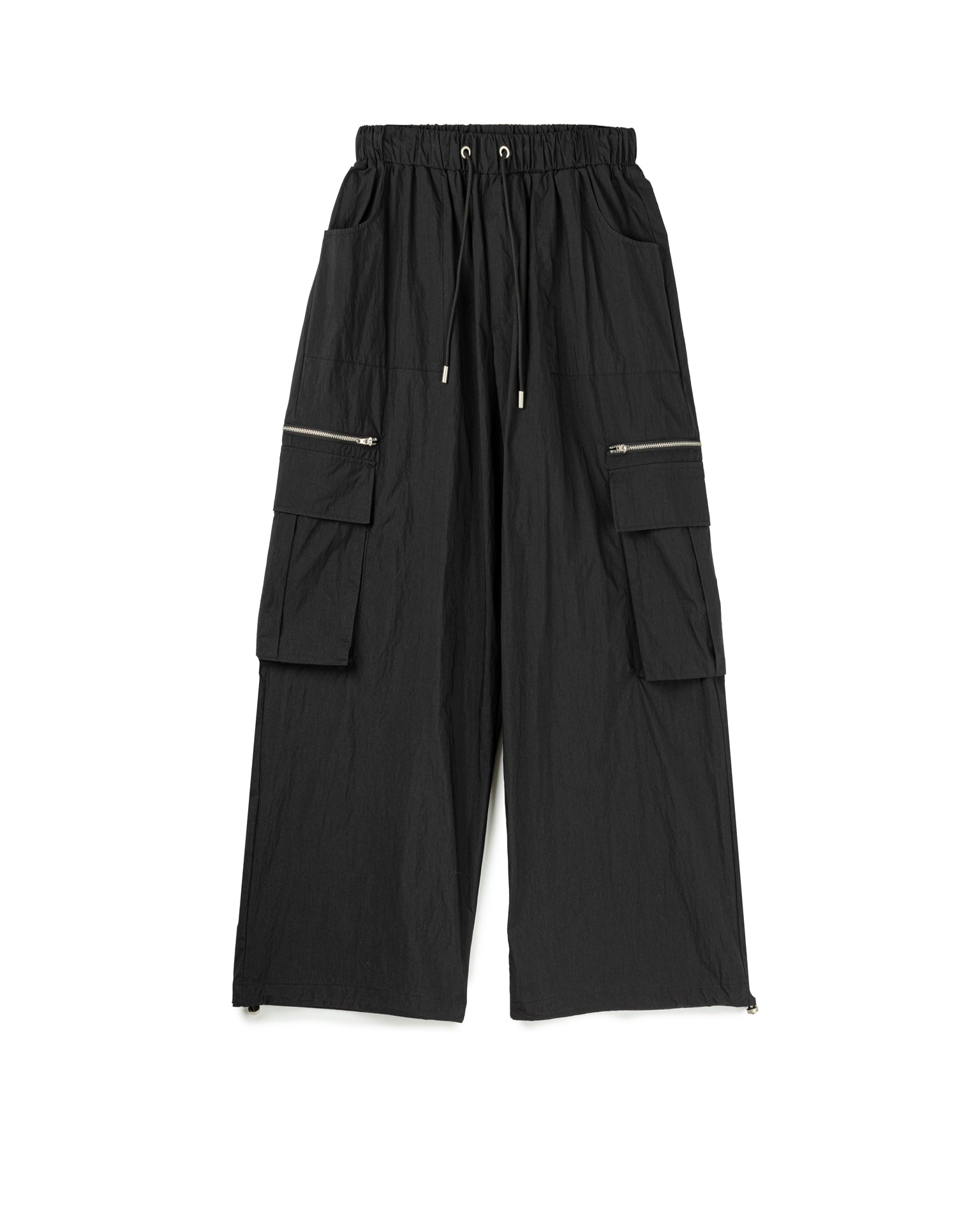 Elastic Big Pocket Cargo Pants