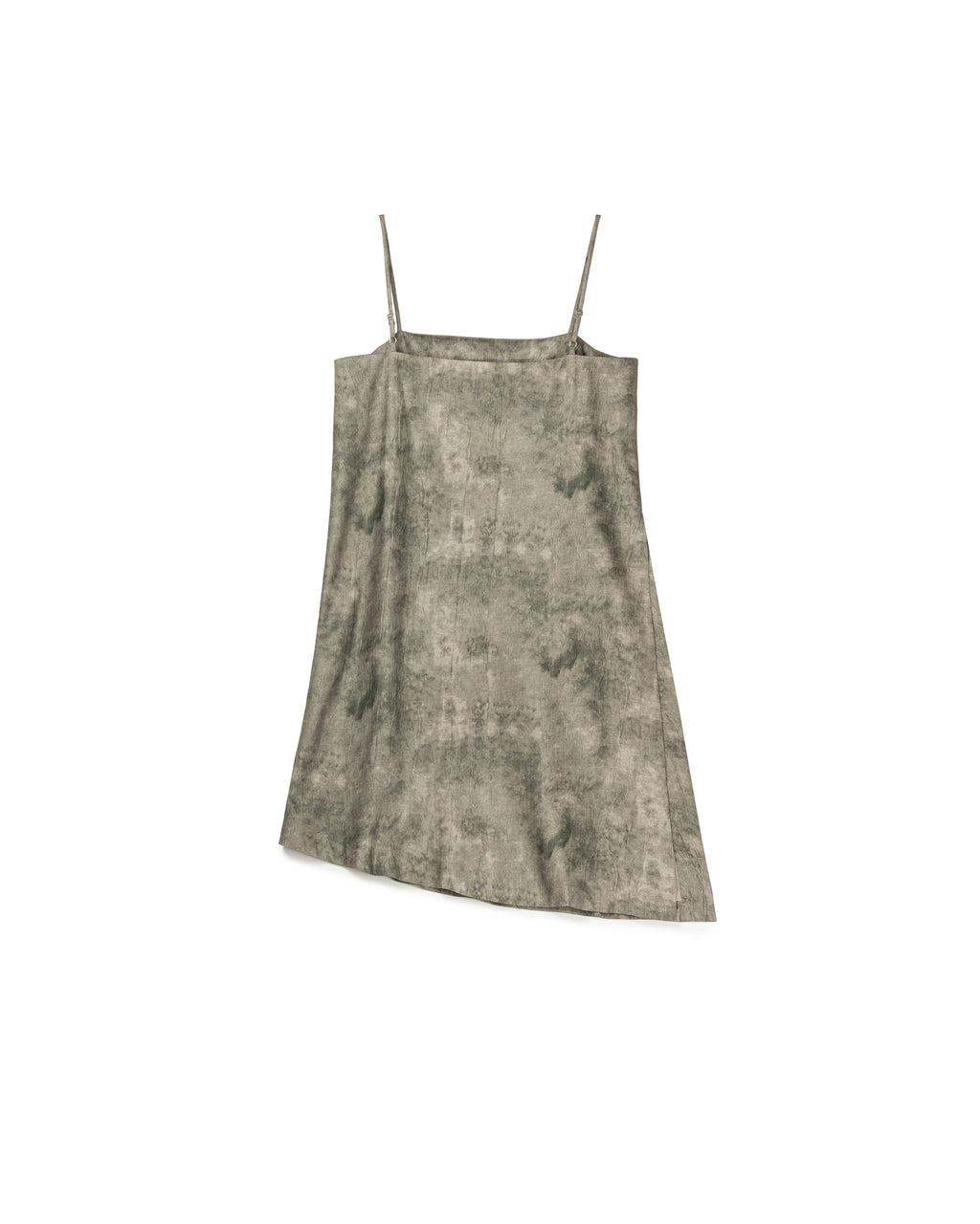 Irregular Tie Dye Strap Top