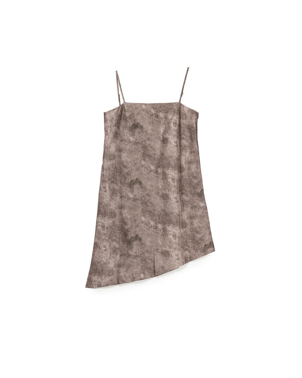 Irregular Tie Dye Strap Top