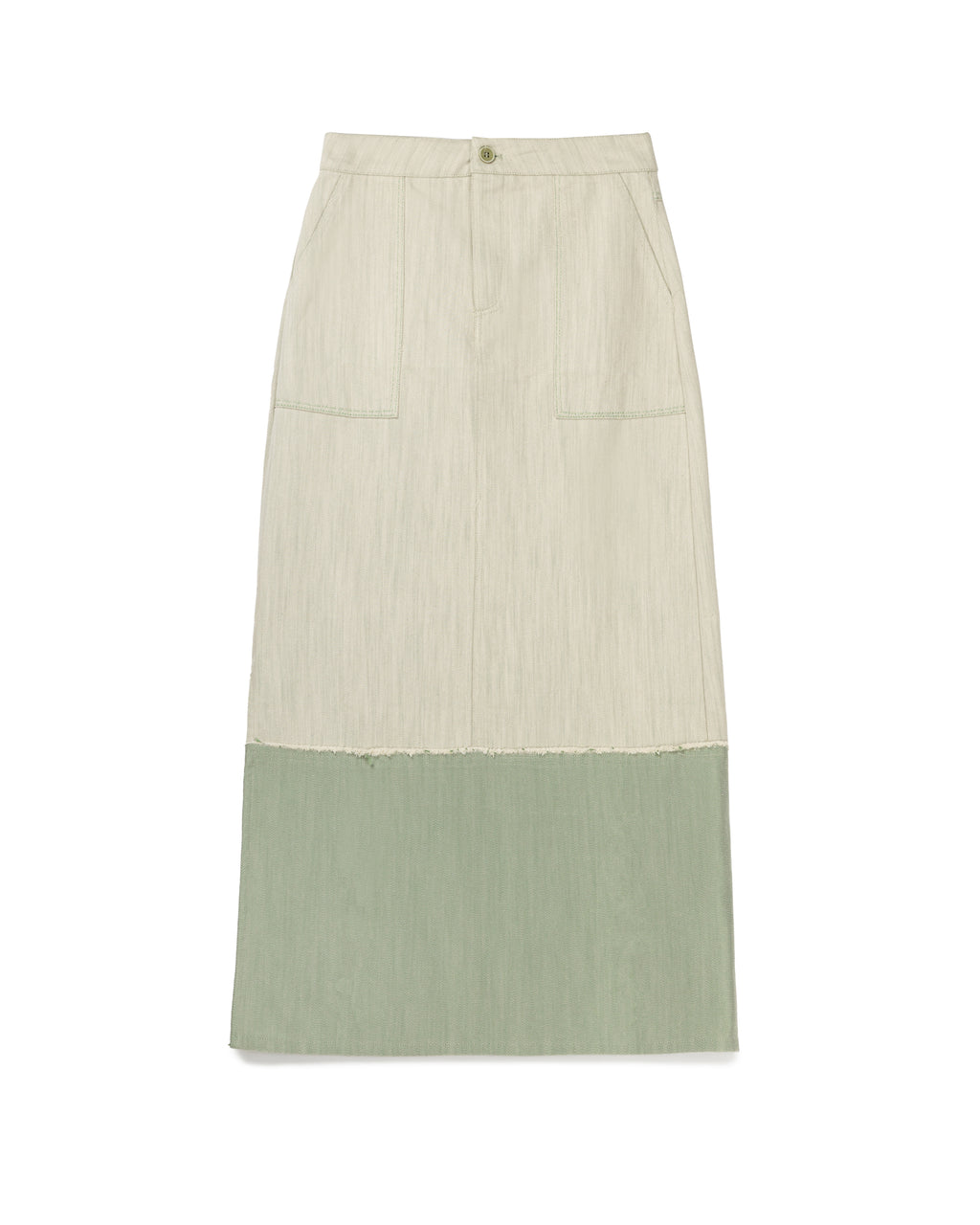 Contrast Pocket Skirt