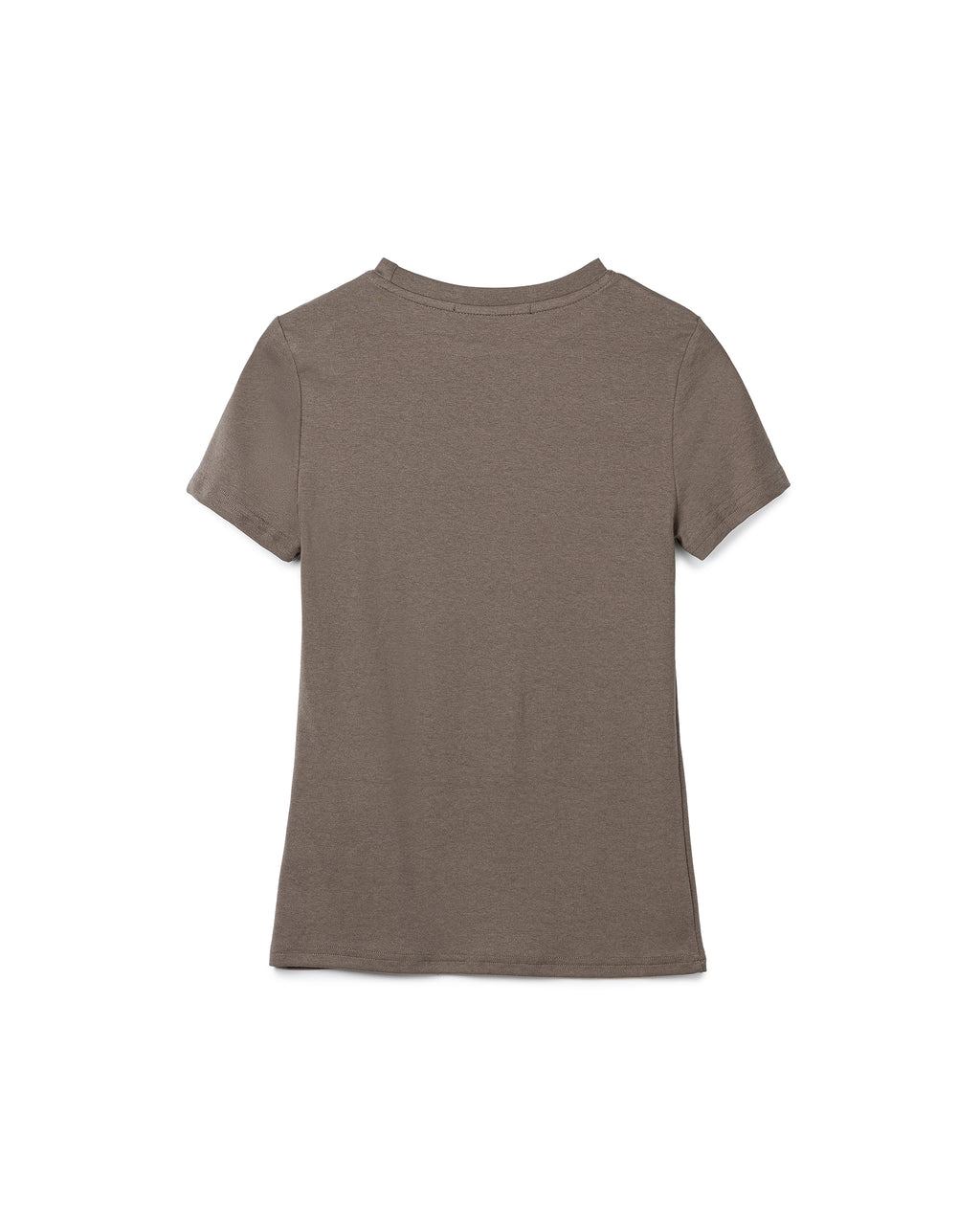 Fitted Studded-Detail T-Shirt