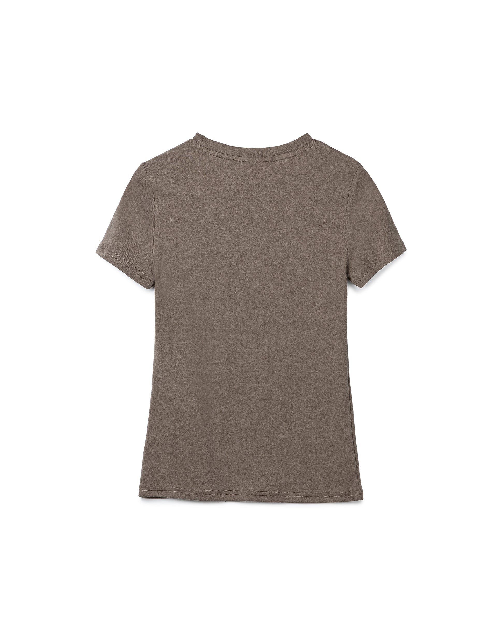 Fitted Studded-Detail T-Shirt
