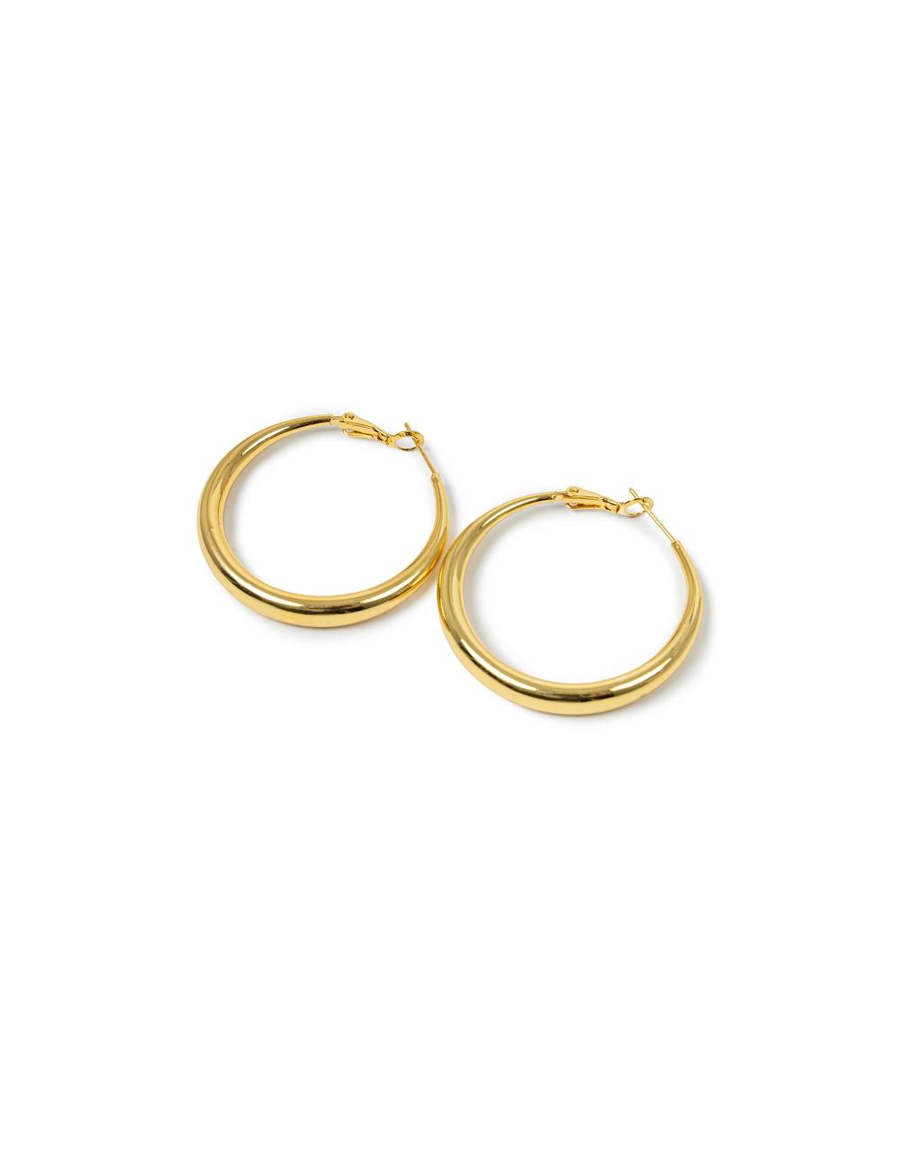 Classic Gold Hoop Earrings