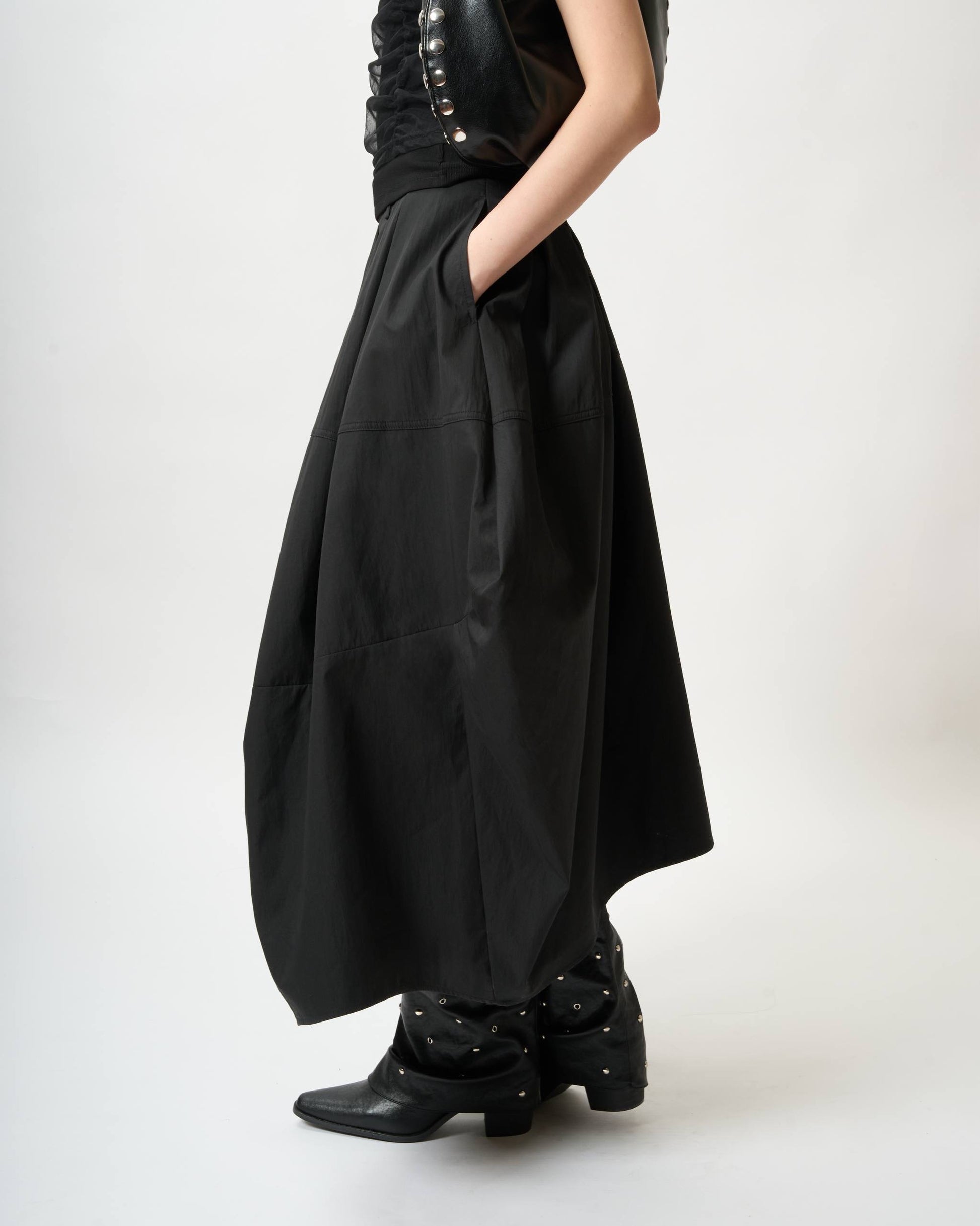 Deconstructed Panel Balloon Skirt