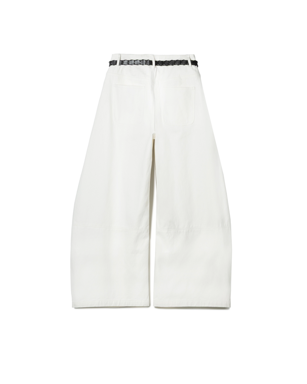 Belt Detail Wide Pants