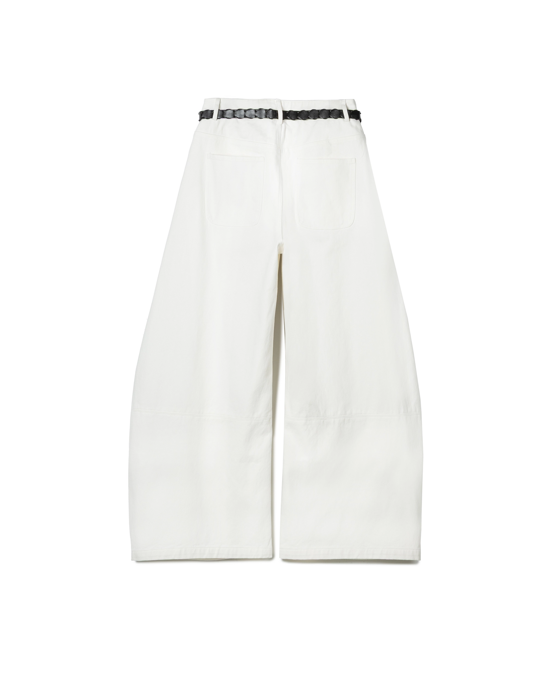 Belt Detail Wide Pants