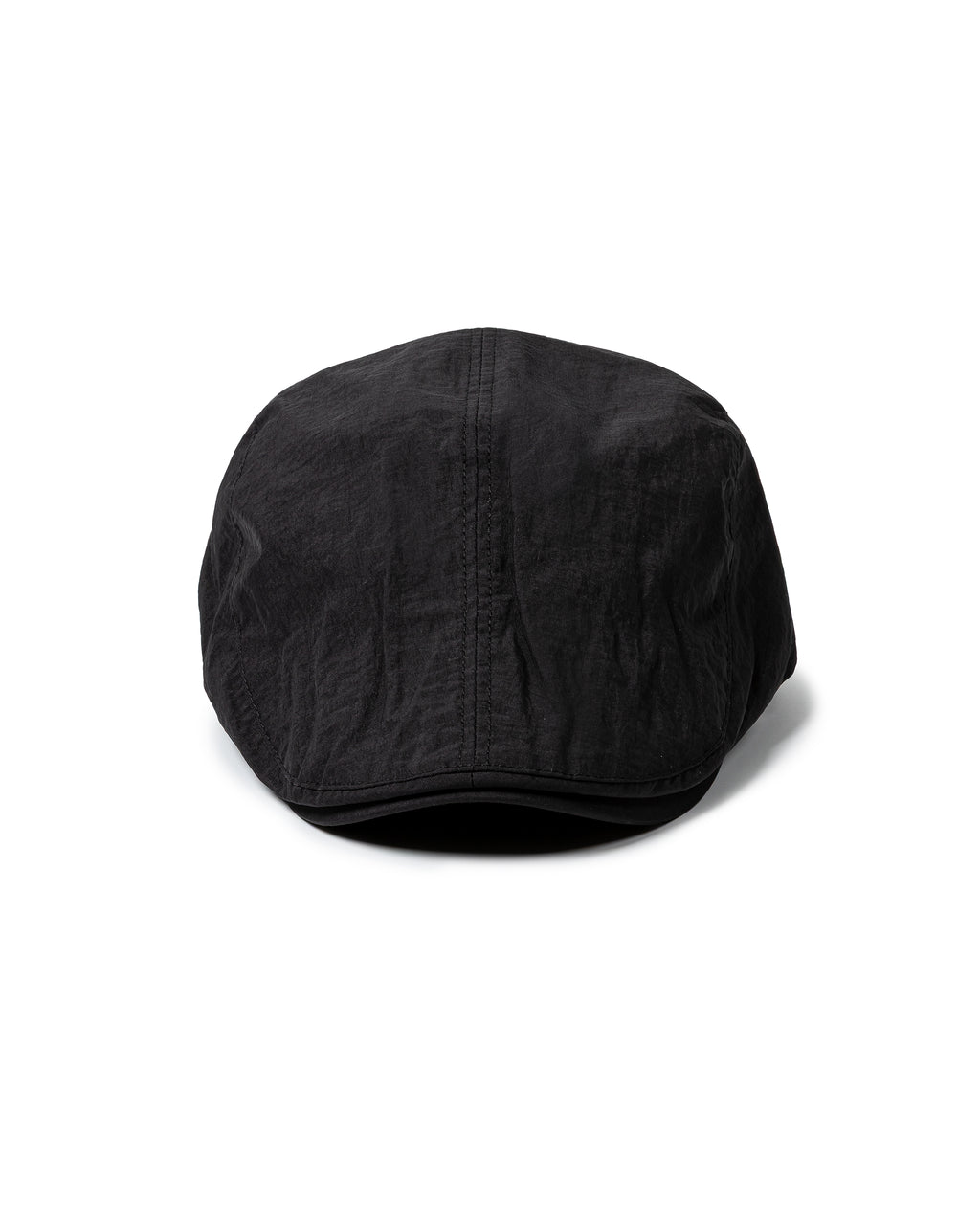 Textured Nylon Flat Cap