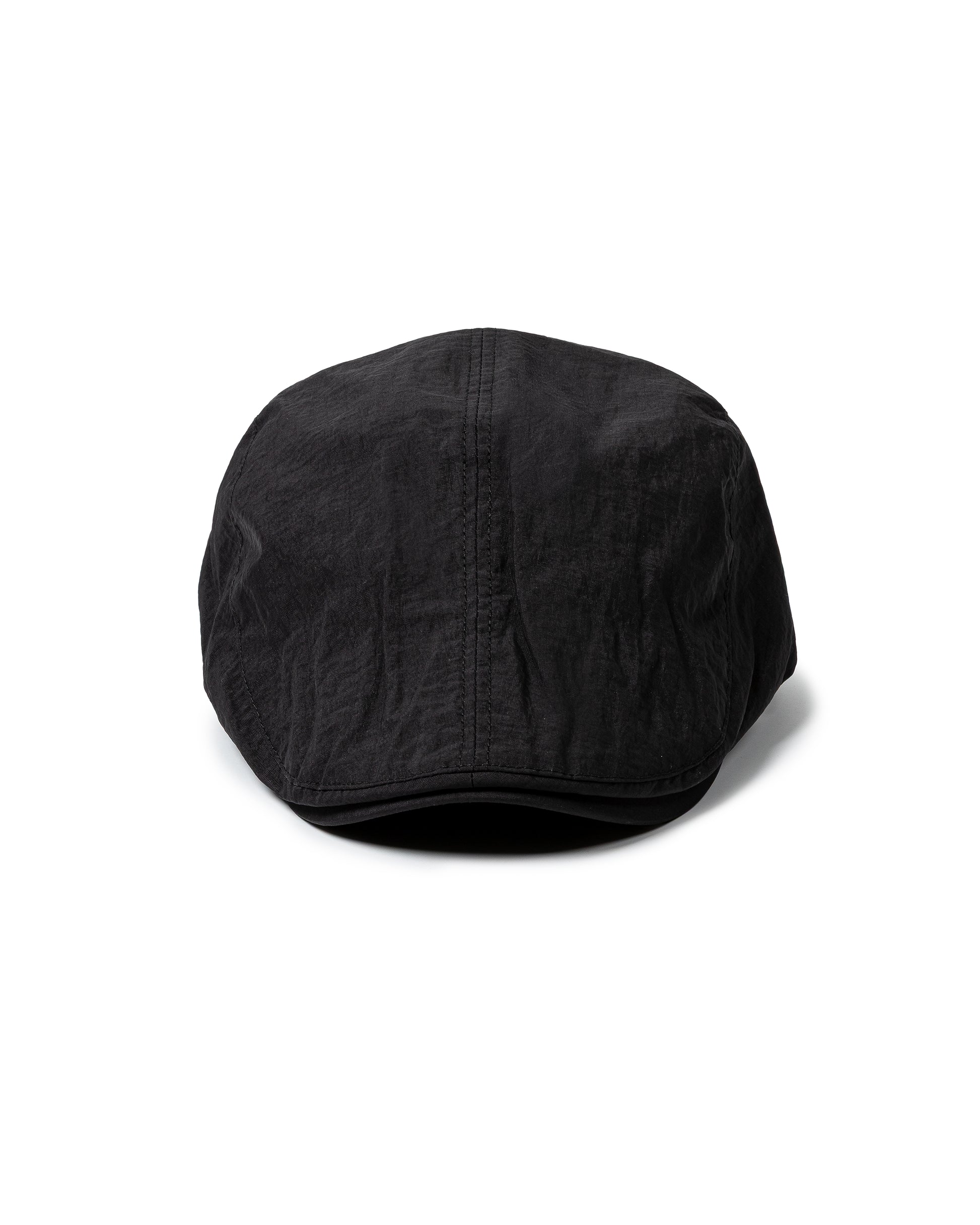 Textured Nylon Flat Cap