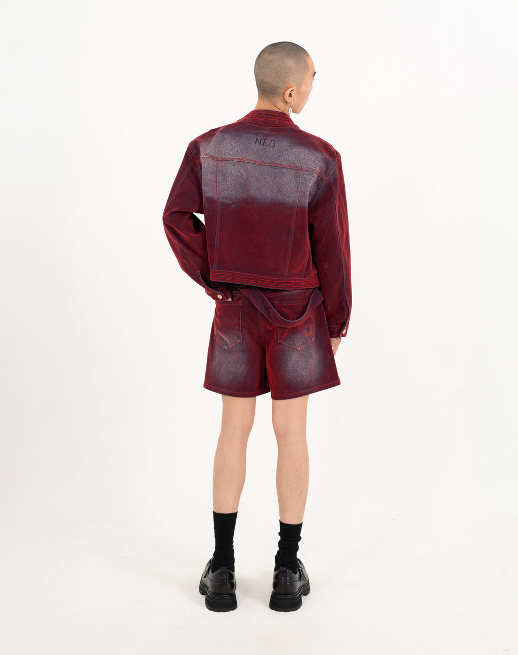 N E O CH.2 Faded Wrinkle Jacket