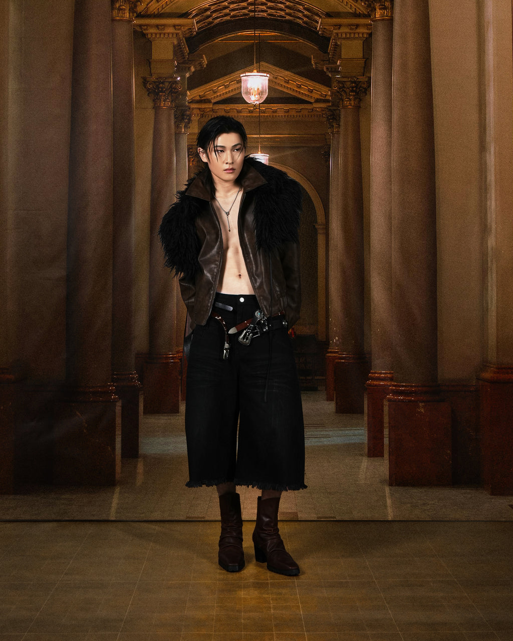 N E O VOL.2_CH.2 Omerta Leather Jacket