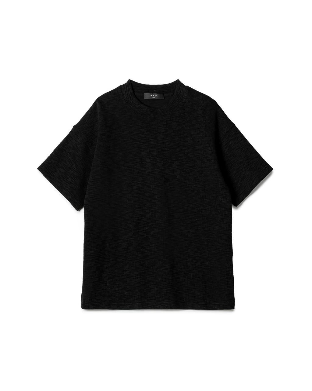 Boxy Textured T-Shirt