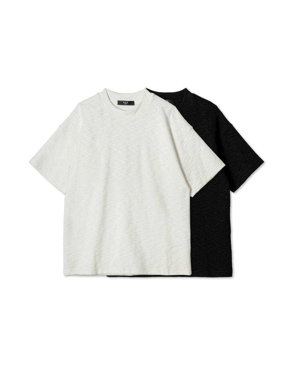 Boxy Textured T-Shirt