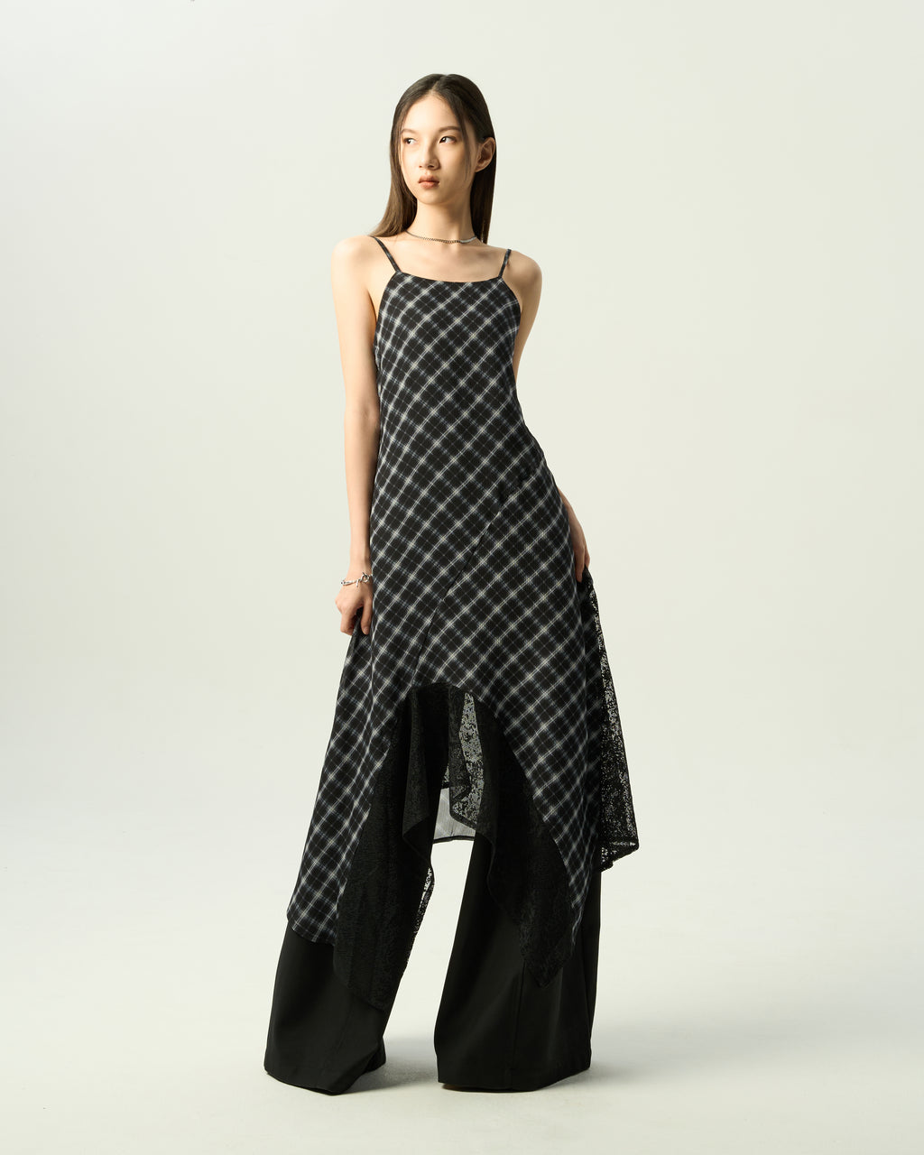 Sophisticated Lace-Trimmed Dress