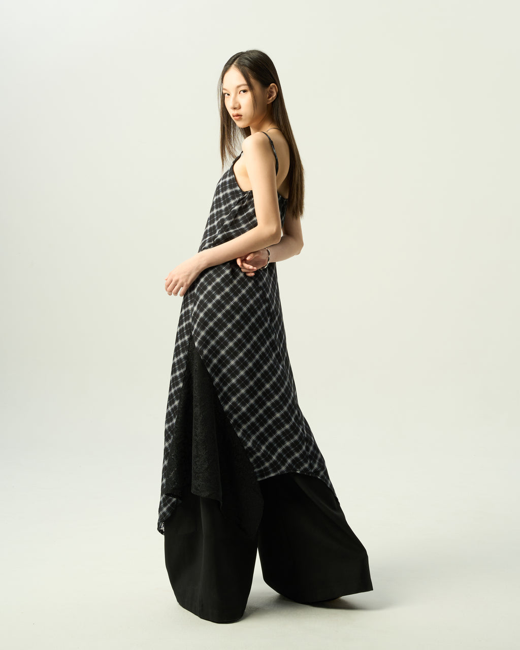 Sophisticated Lace-Trimmed Dress