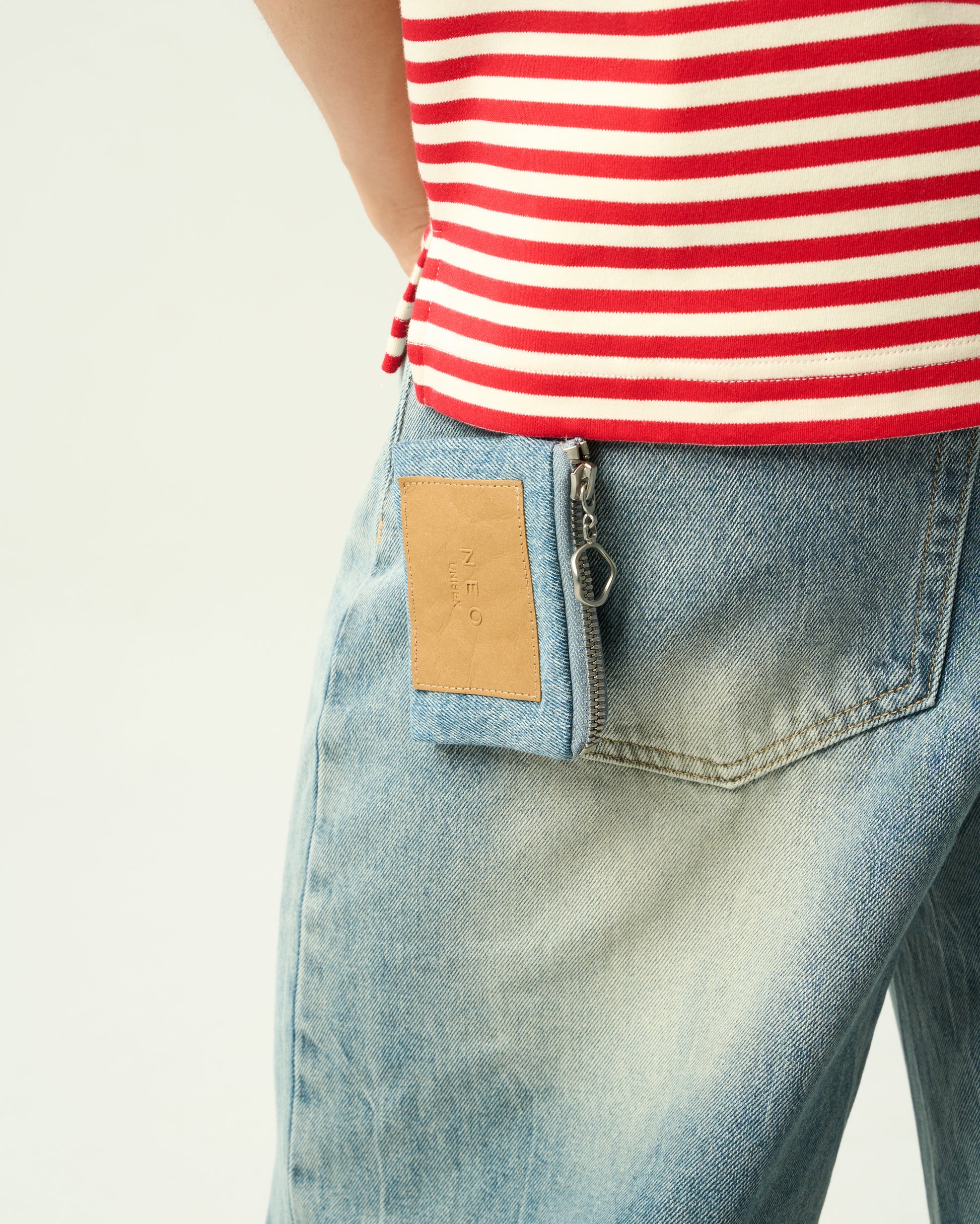 Modern Utility-Detailed Jeans