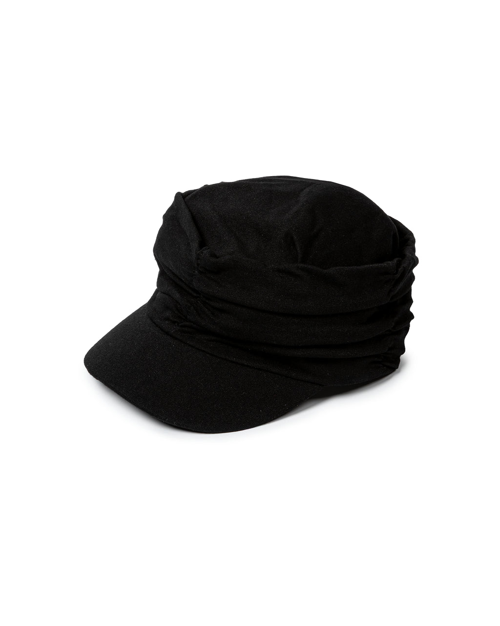 Structured Ruched Cap