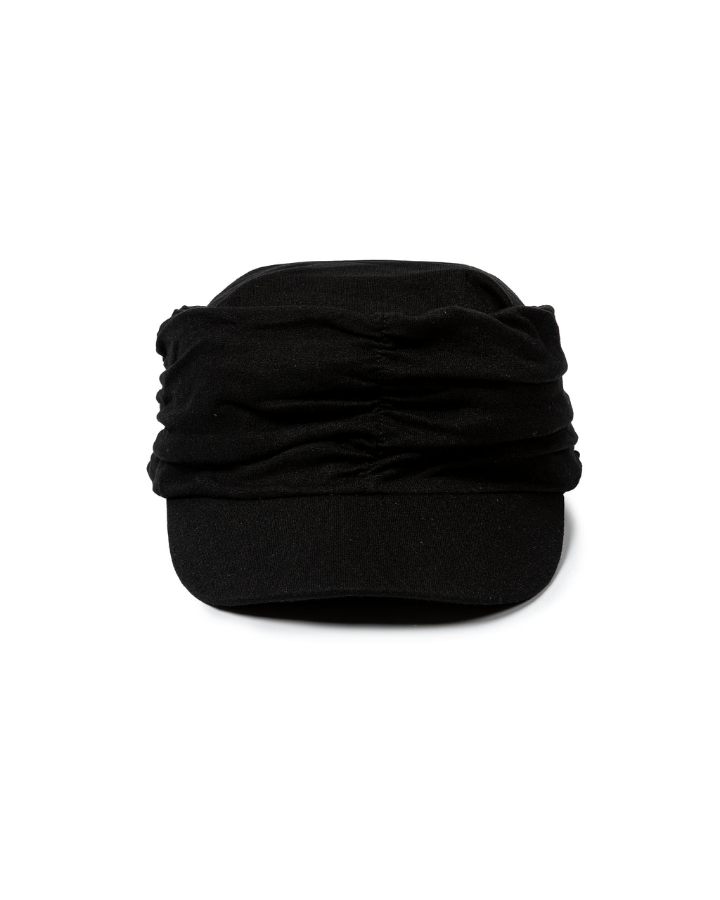 Structured Ruched Cap