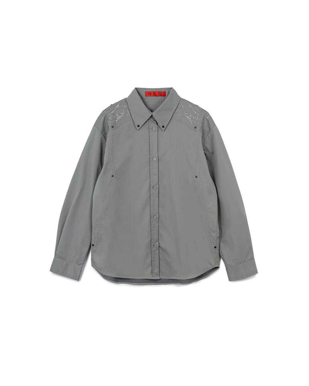 N E O VOL.2_CH.2 Embroidered Shirt