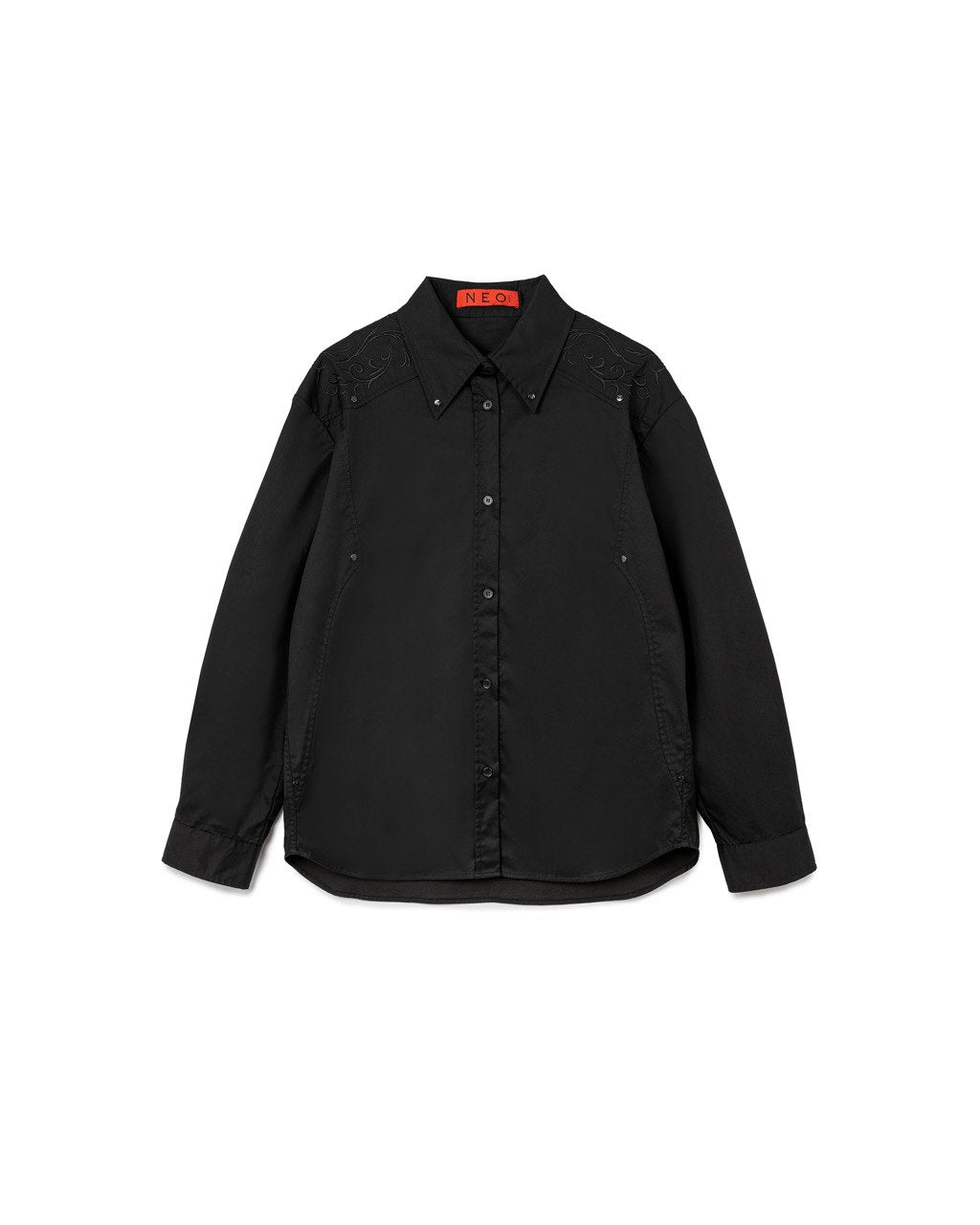 N E O VOL.2_CH.2 Embroidered Shirt