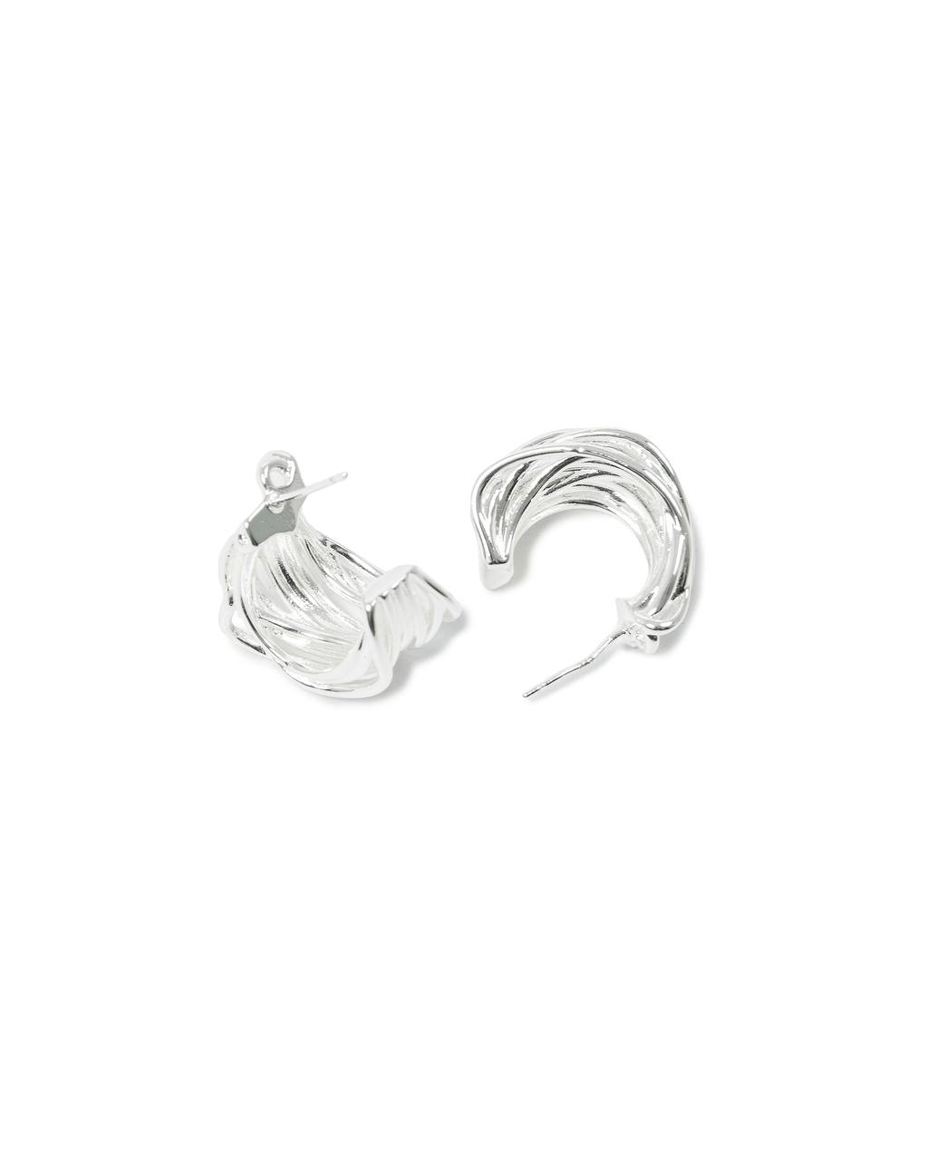 Sculpted Line Earrings