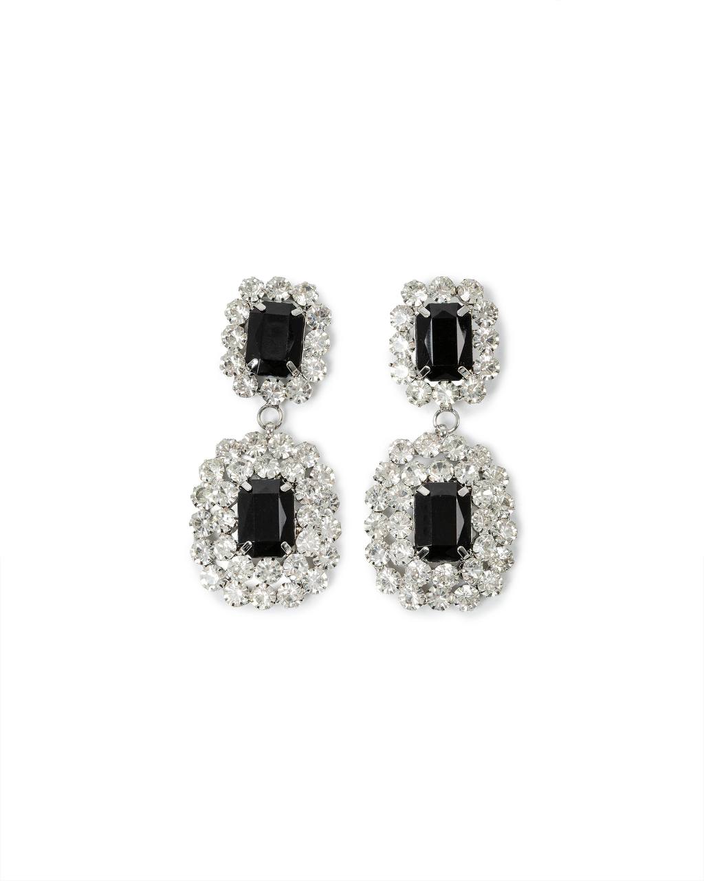 Mirror Halo Drop Earrings