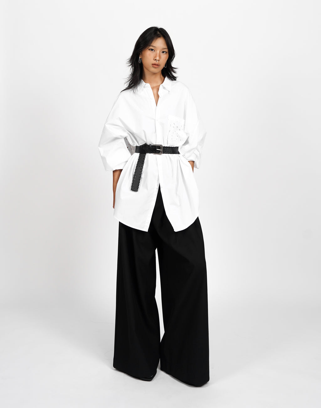 Broderie Eyelet Shirt