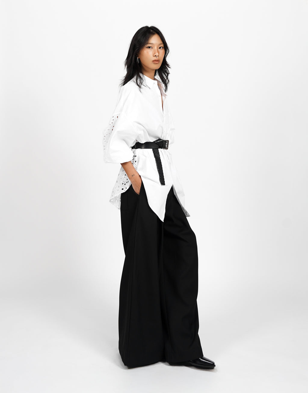 Broderie Eyelet Shirt