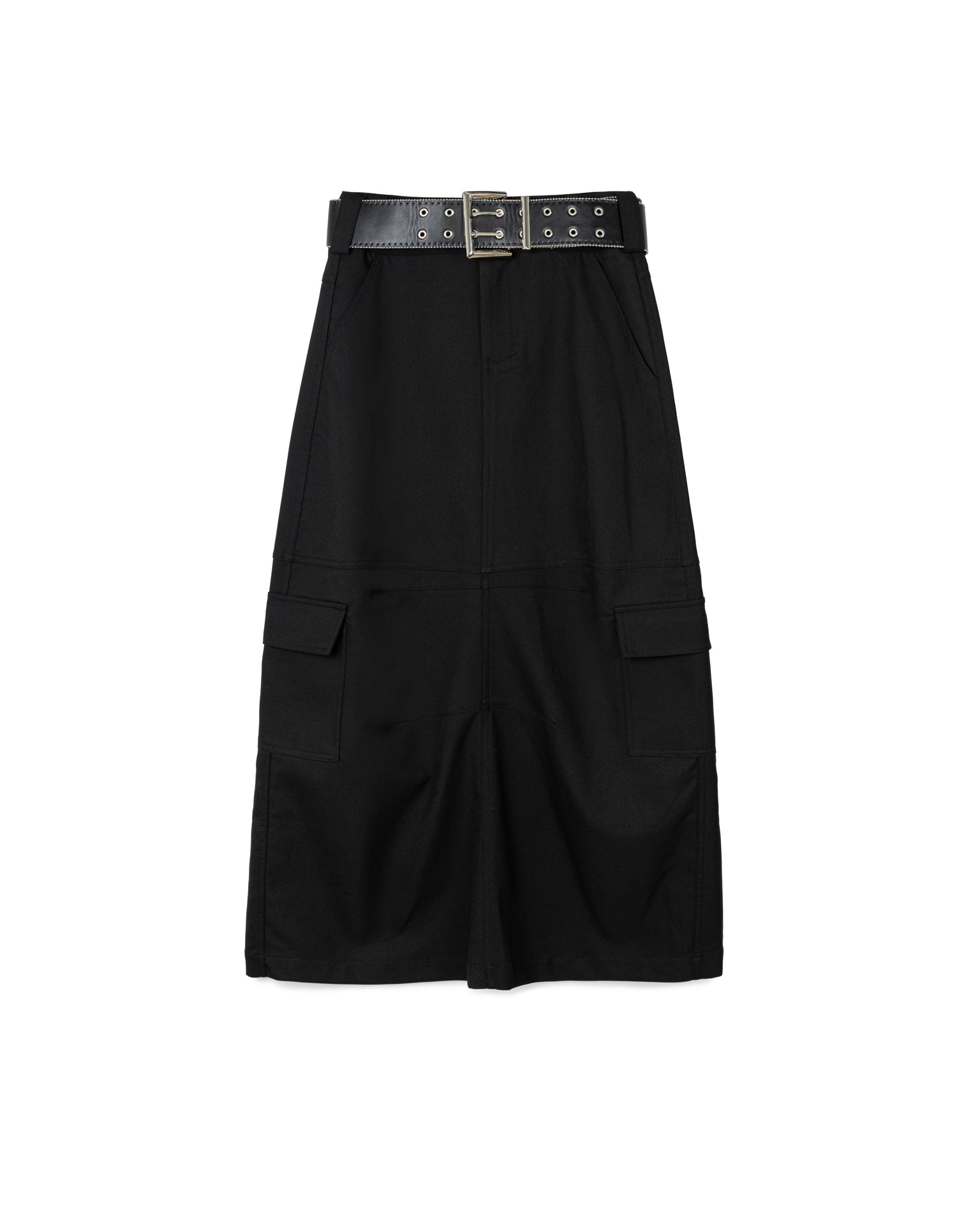 Belted Cargo Skirt