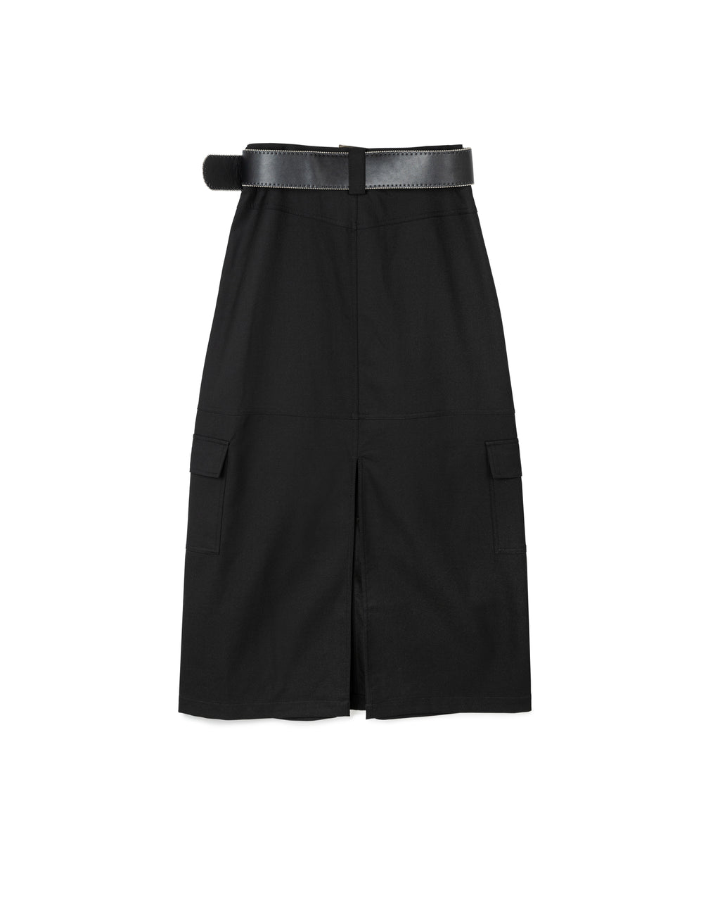 Belted Cargo Skirt