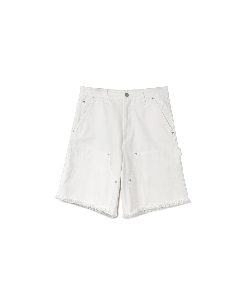 Brushed Denim Shorts