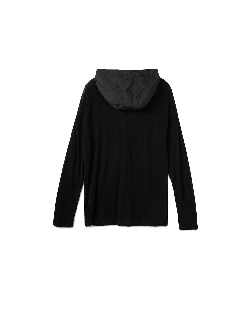 Panel Button-Up Hoodie