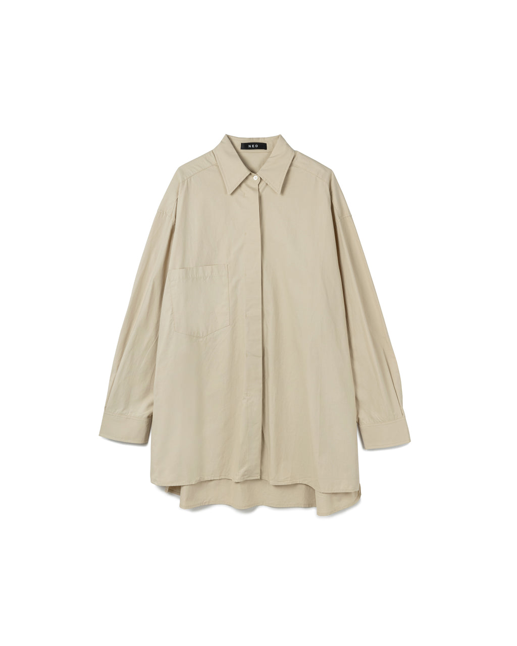 Structured Oversized Shirt