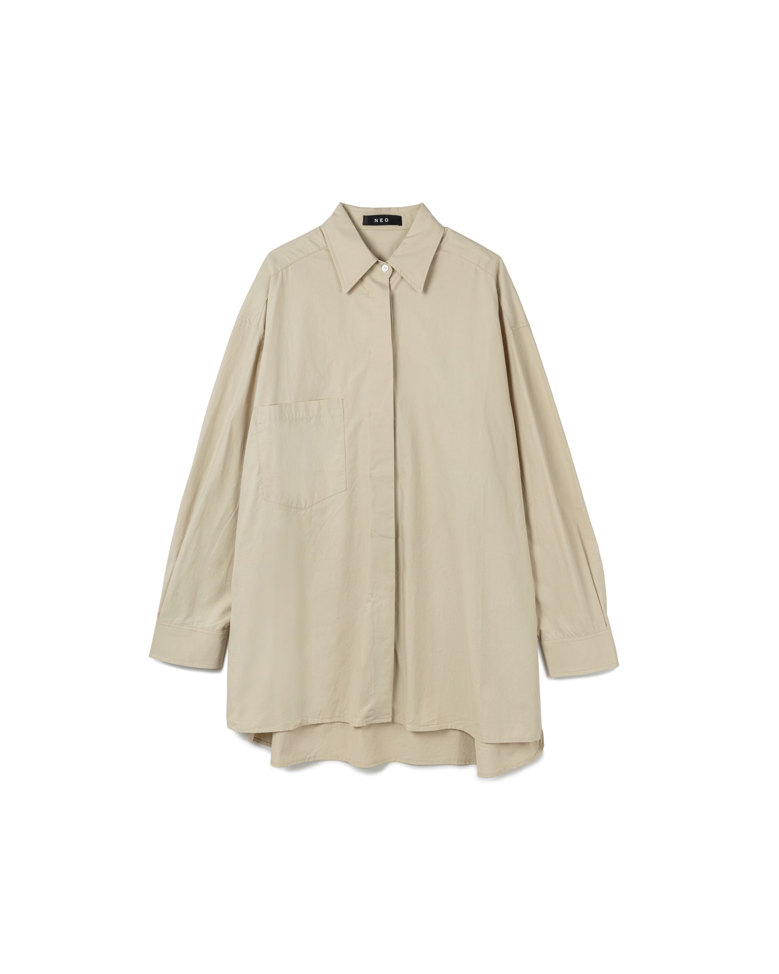 Structured Oversized Shirt