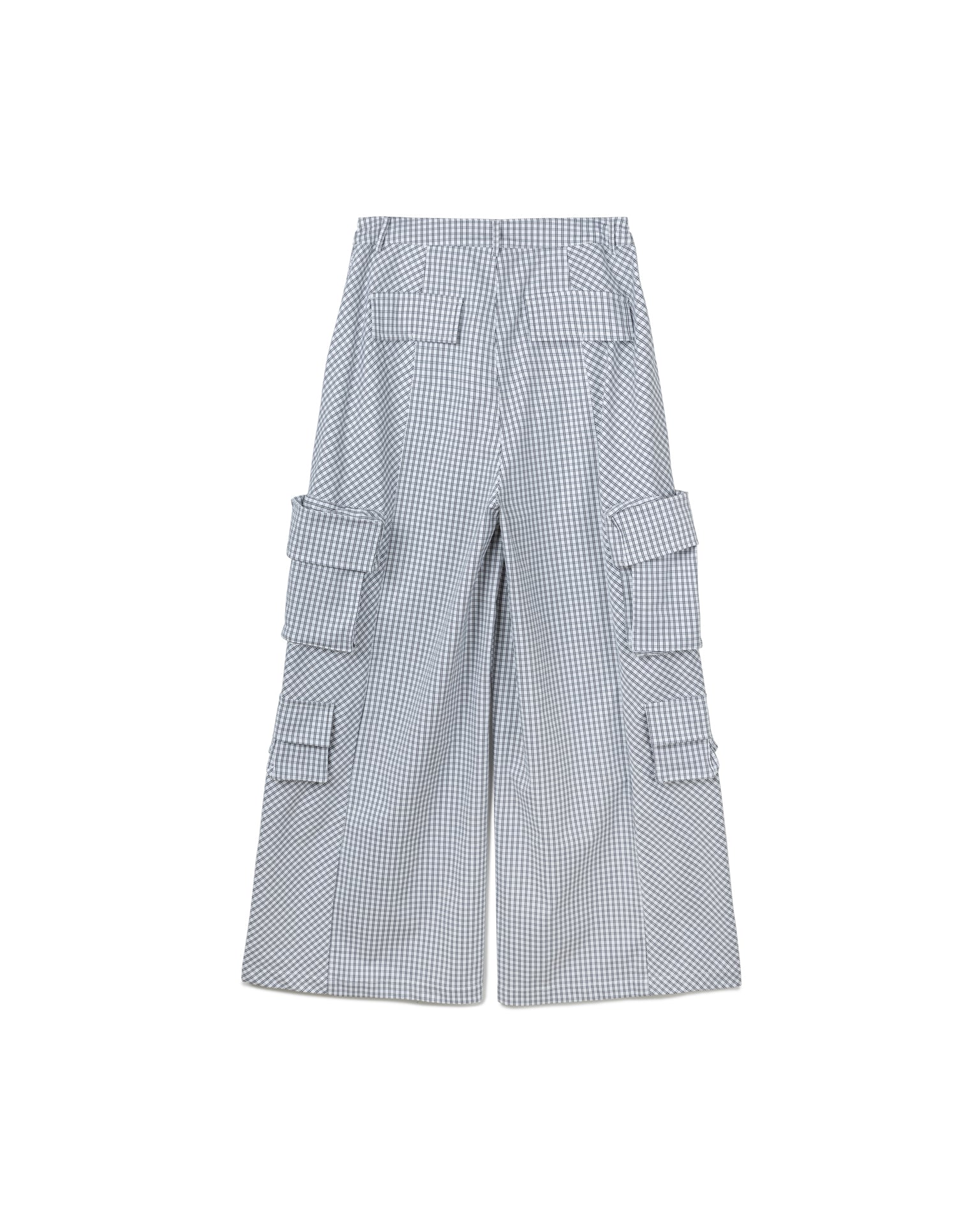 Checkered Cargo Pants