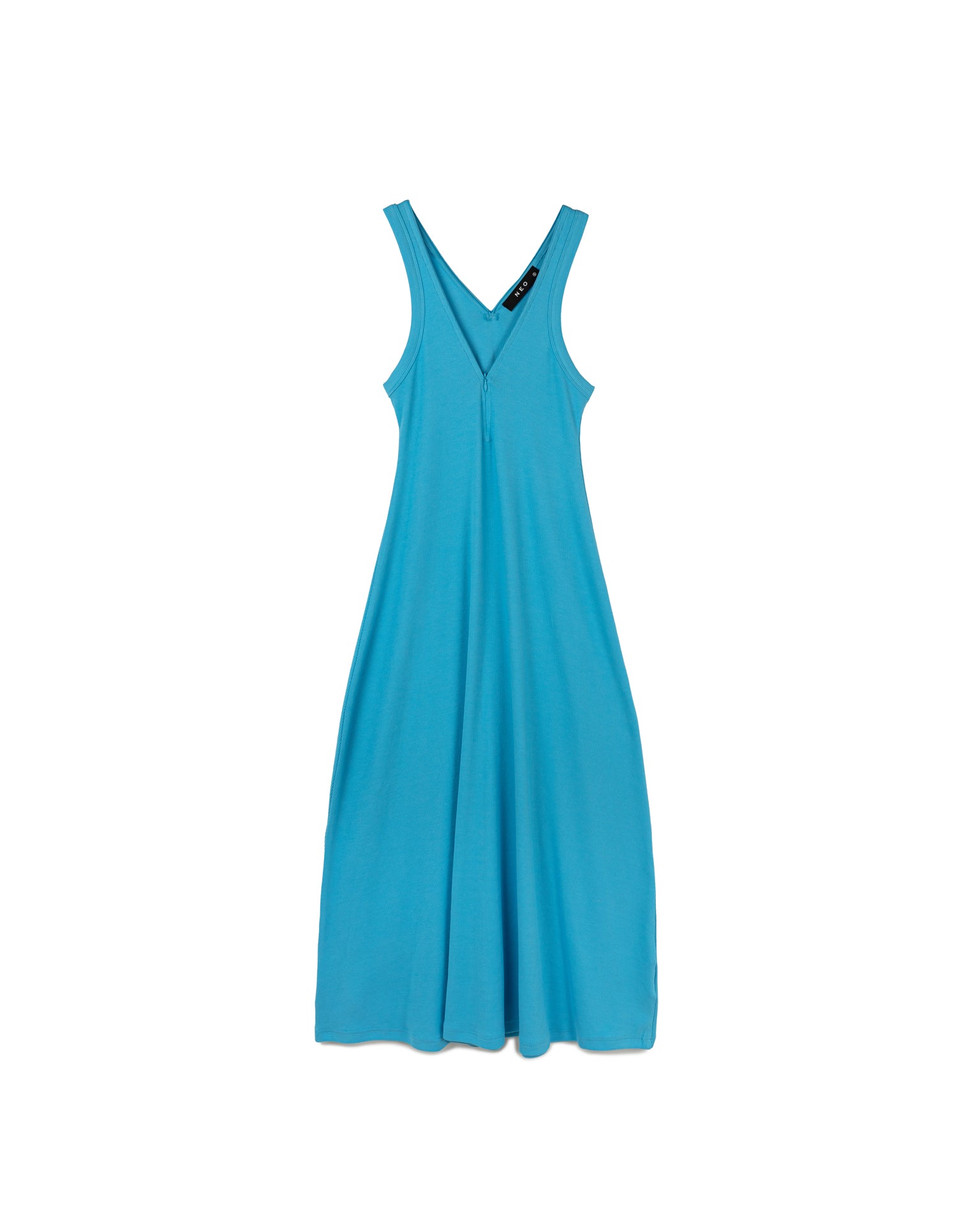 V-Back Slip Dress