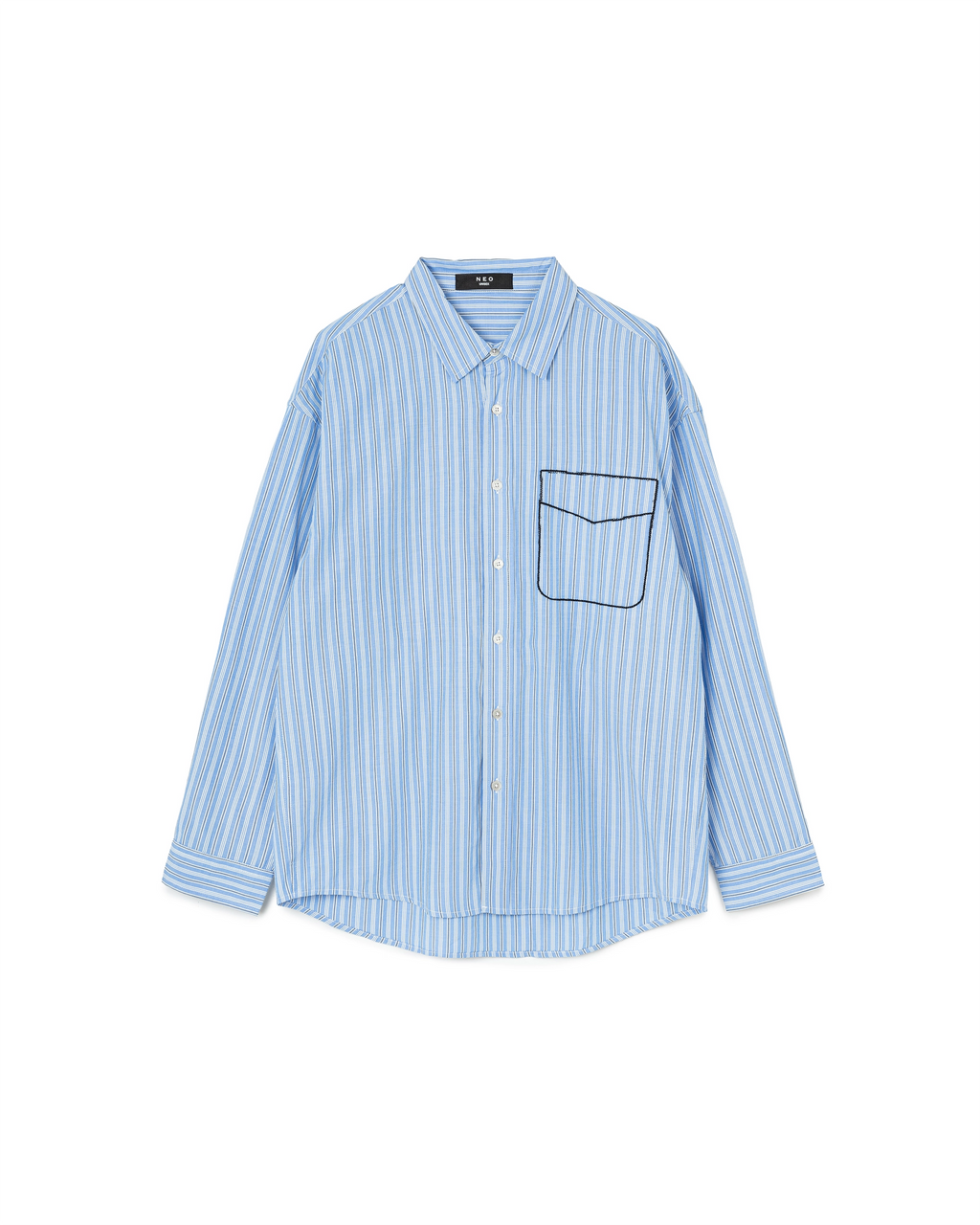 Pocket Topstitched Shirt