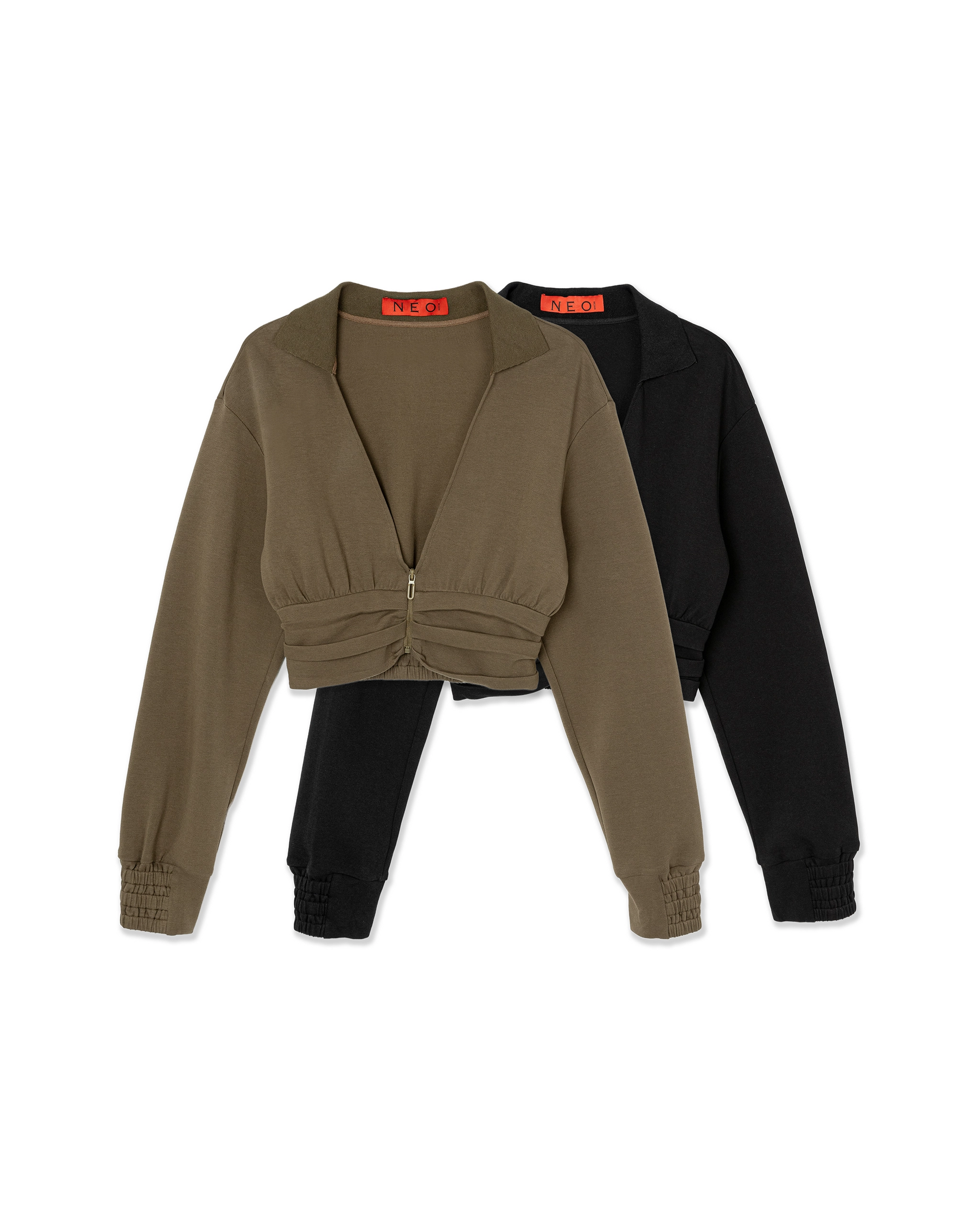 N E O VOL.2_CH.2 Boxer Crop Top