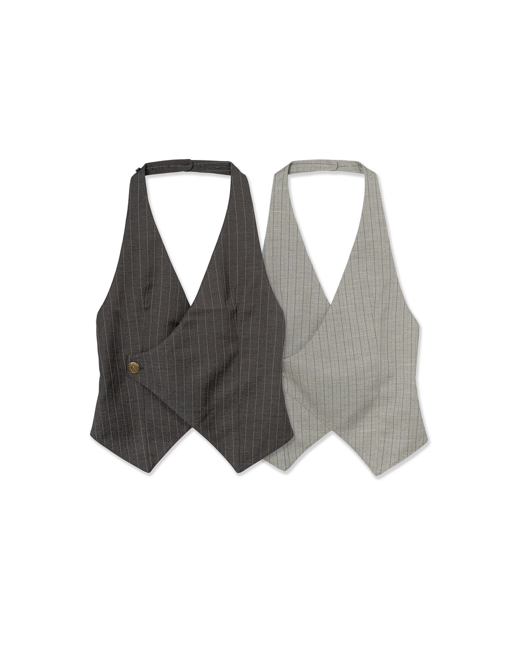 N E O VOL.2_CH.2 Pinstripe Vest