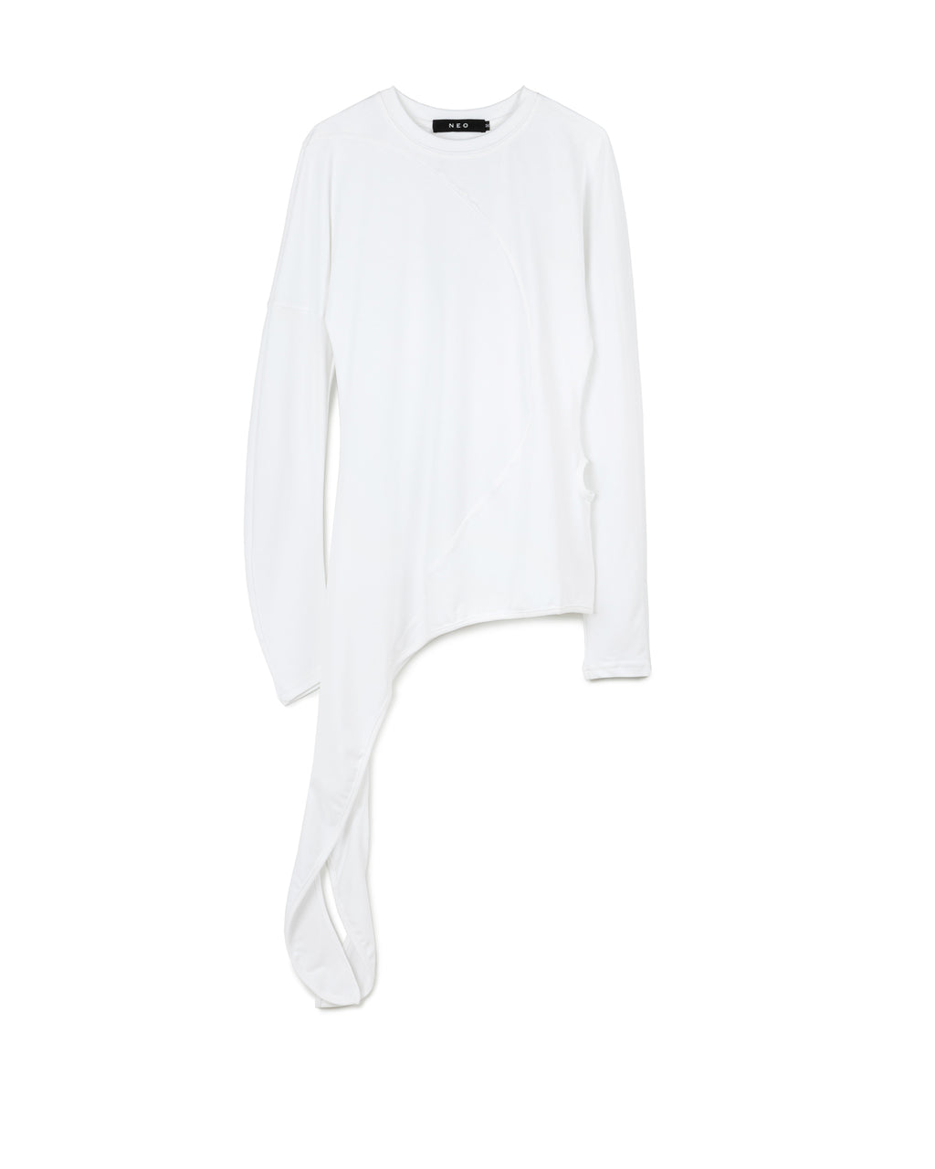 Deconstructed Long Sleeve Top