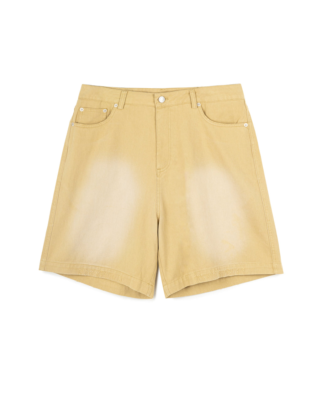 Unisex Washed Gradient Denim Short