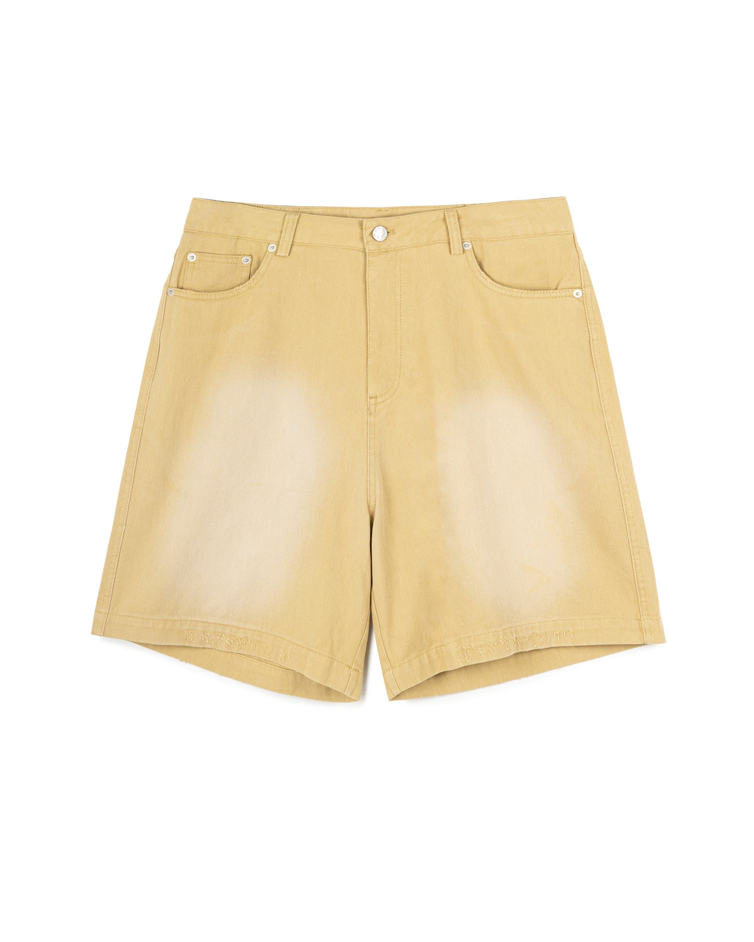 Unisex Washed Gradient Denim Short