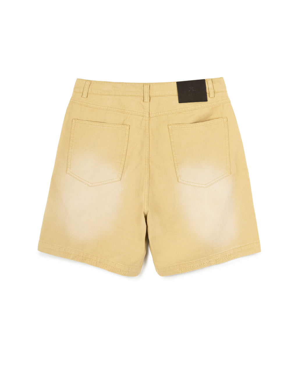 Unisex Washed Gradient Denim Short