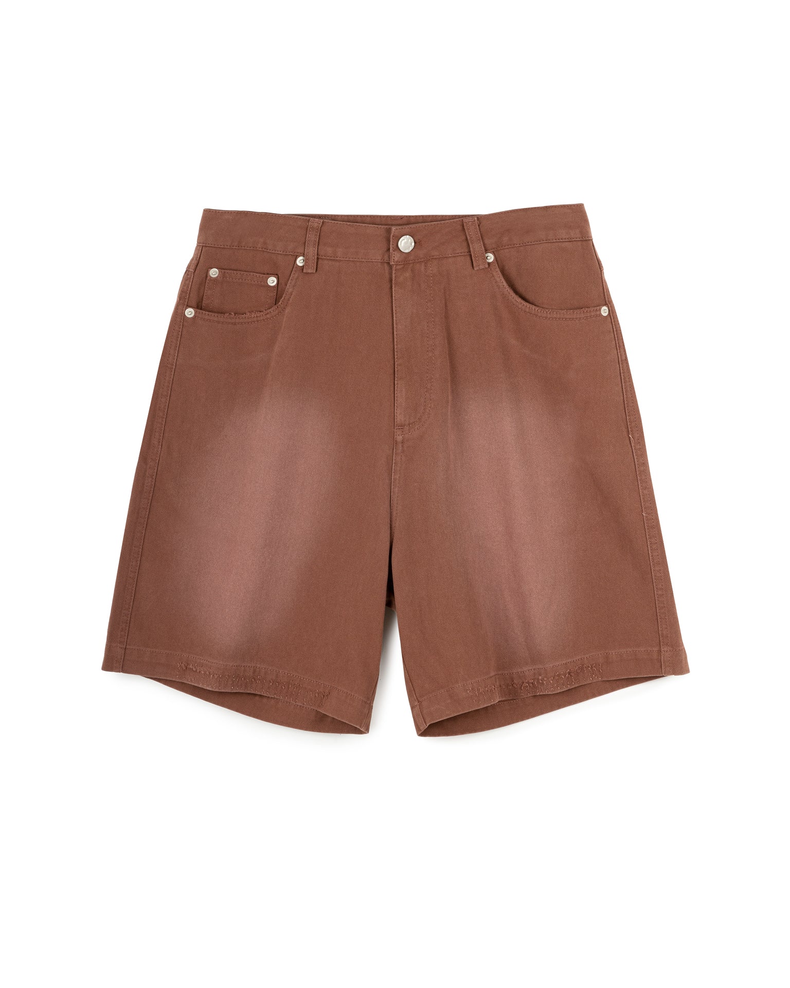 Unisex Washed Gradient Denim Short