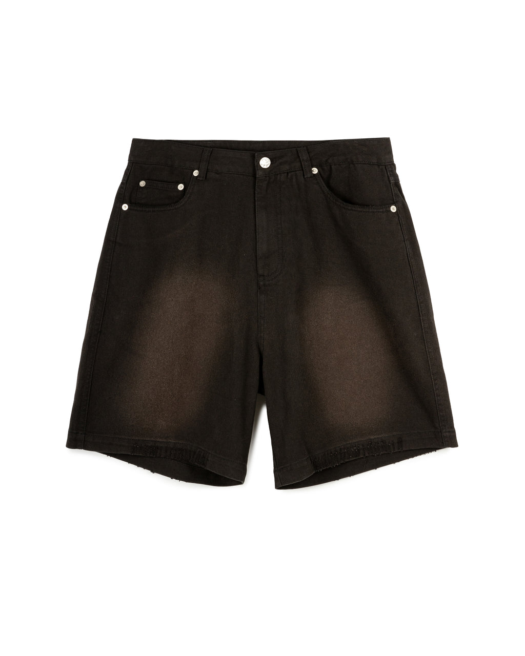 Unisex Washed Gradient Denim Short