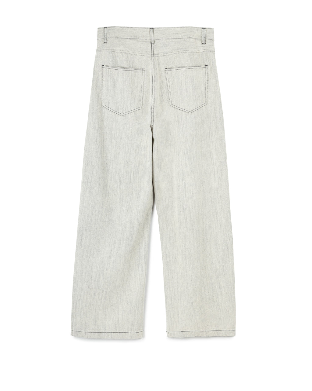 Stitch Denim Long Pants