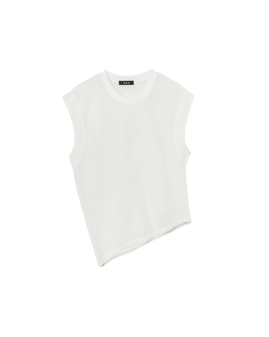 Irregular Sleeveless Knit Top
