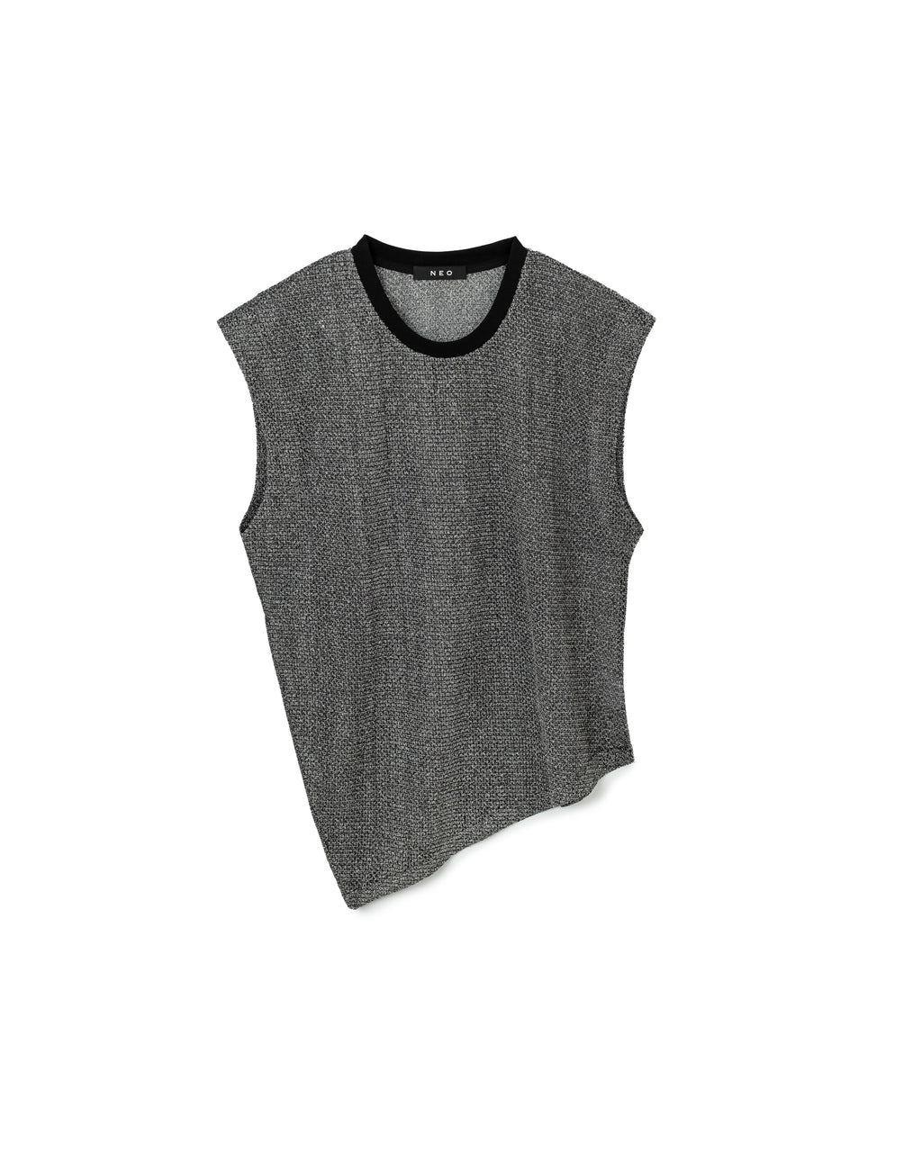 Irregular Sleeveless Knit Top