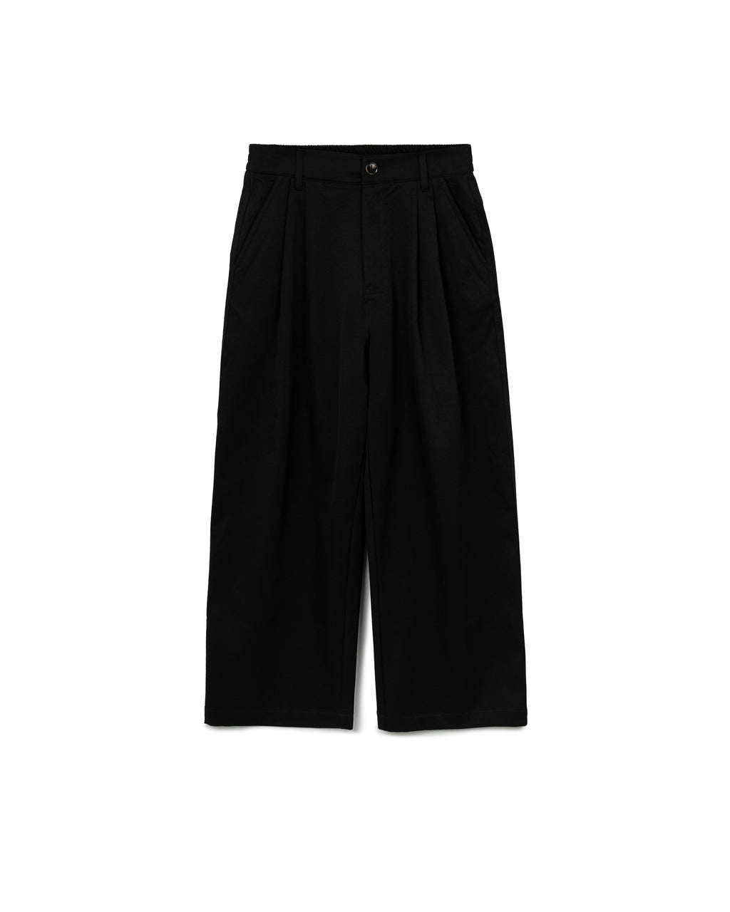 Wide Suit Pants with Adjustable Waist