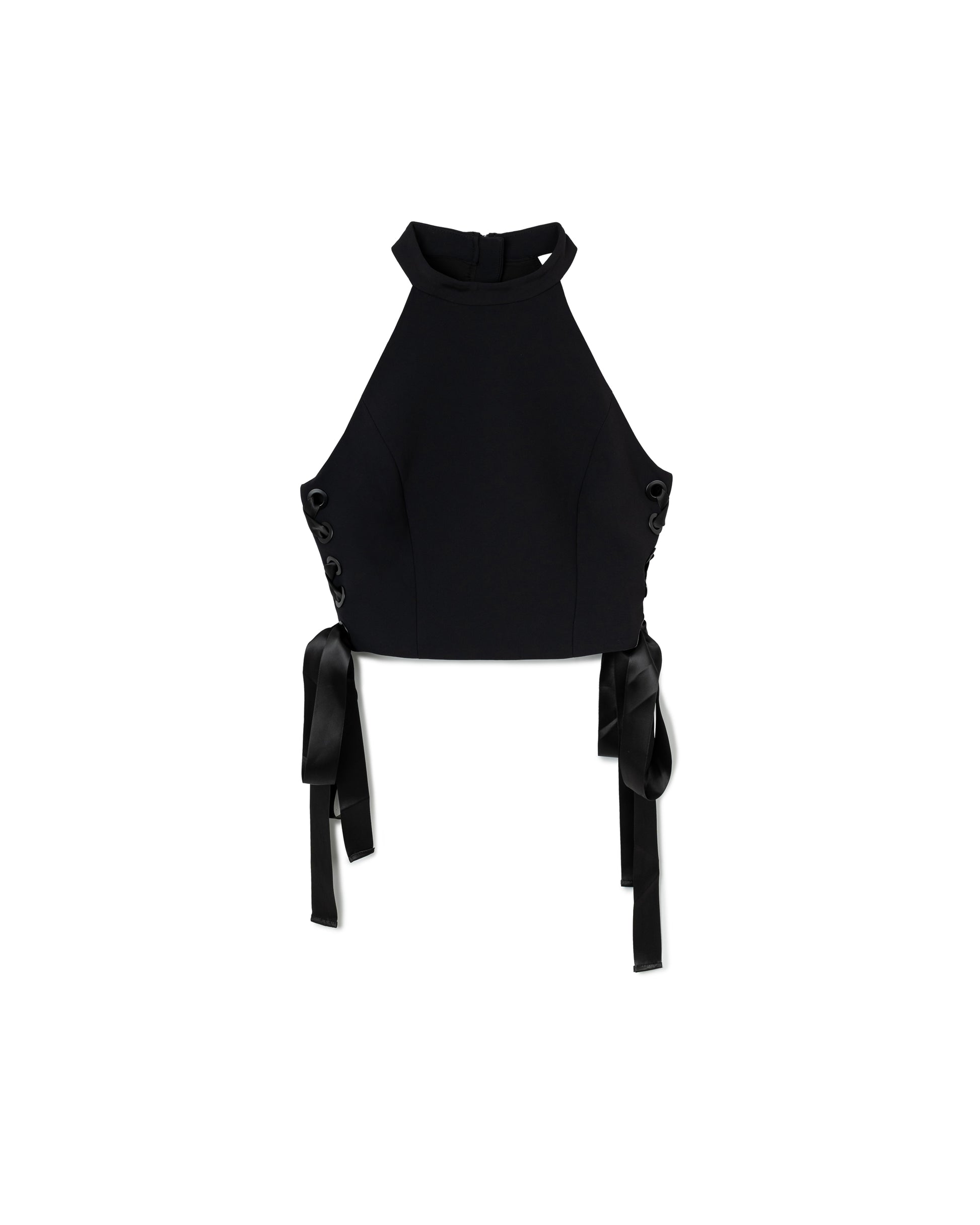 Lace-Up Halter Top