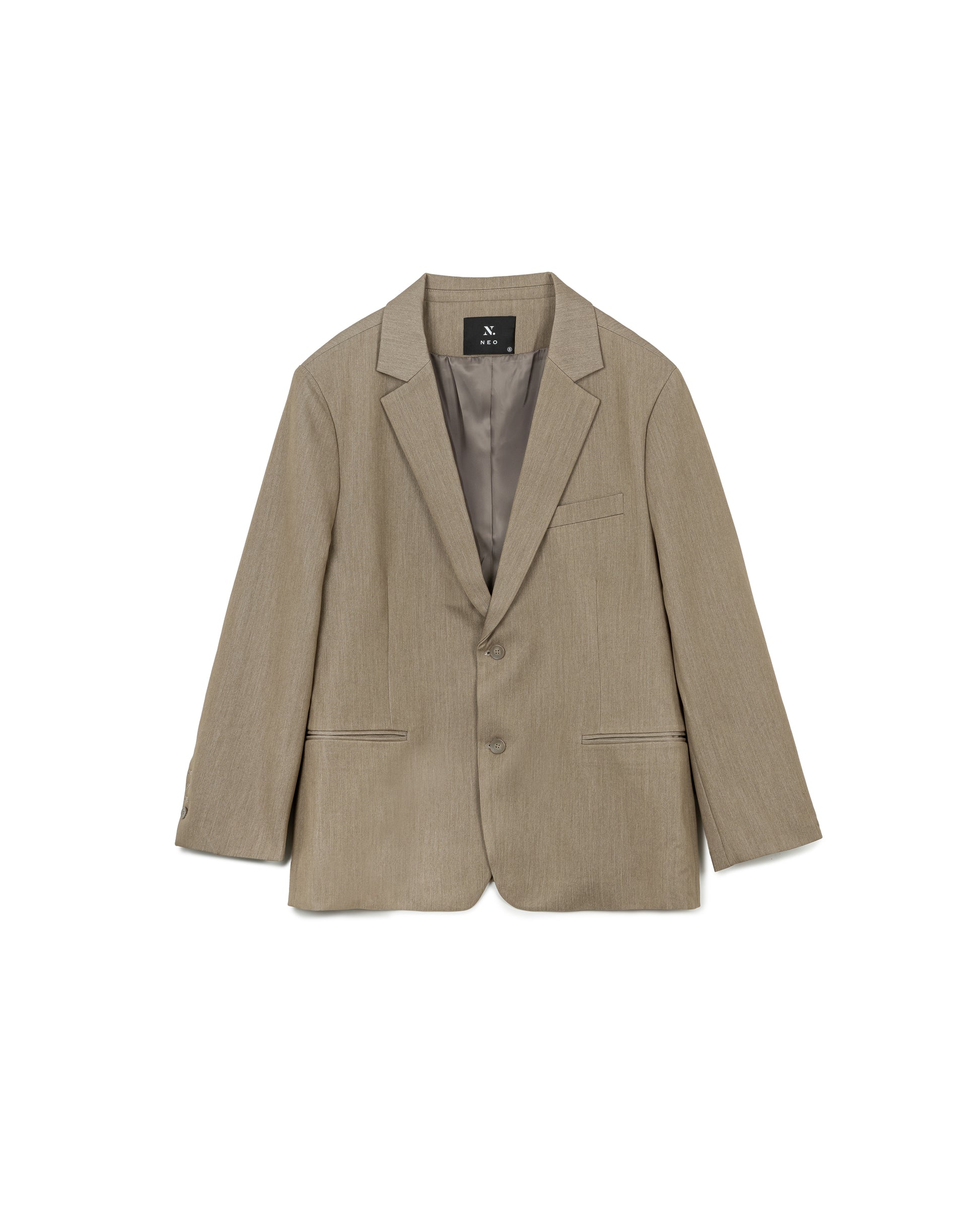 Neutral Structured Blazer